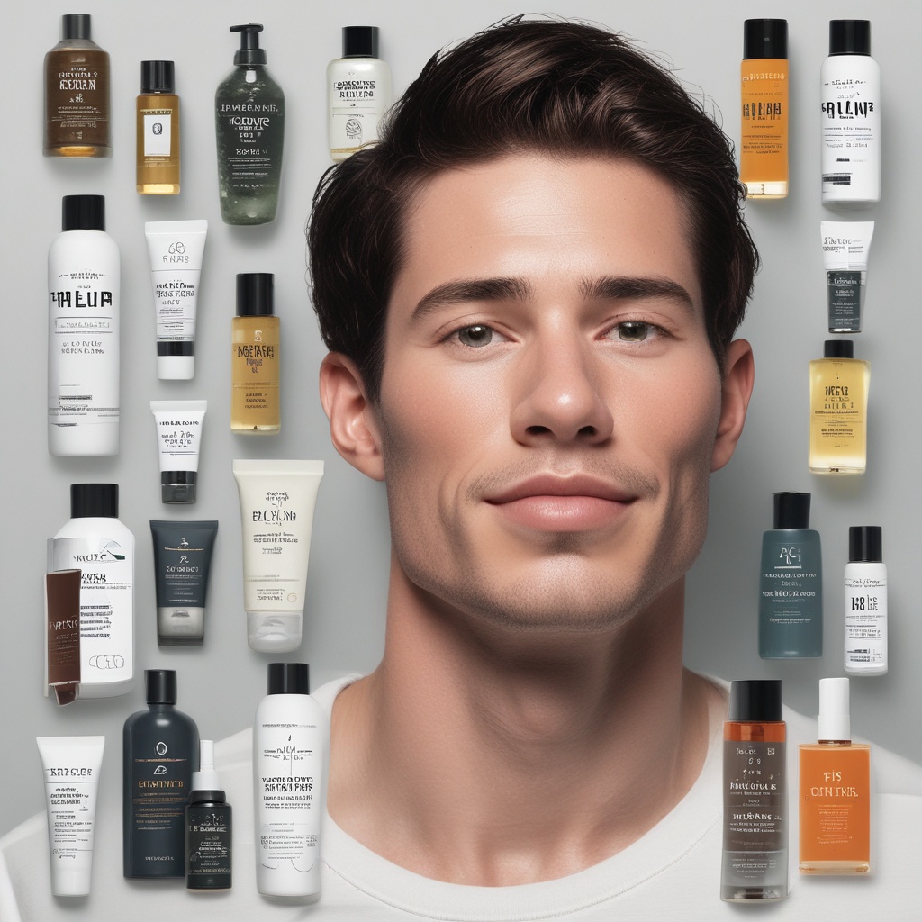 Men skincare products